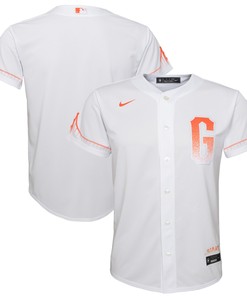 San Francisco Giants 2021 City Connect Replica Jersey - White Mlb