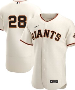 San Francisco Giants Buster Posey #28 Mlb 2020 White Jersey