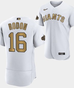 San Francisco Giants Carlos Rodon 16 2022-23 All-Star White Jersey Men