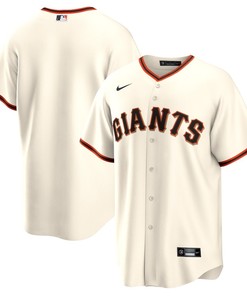 San Francisco Giants Home Blank Men Jersey - Cream