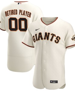 San Francisco Giants Home Pick-a-player Retired Roster Authentic Jersey - Cream Custom Jerseys Mlb