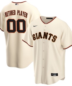 San Francisco Giants Home Pick-a-player Retired Roster Replica Jersey - Cream Custom Jerseys Mlb