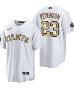 San Francisco Giants Joc Pederson White 2022-23 All-Star Game Jersey