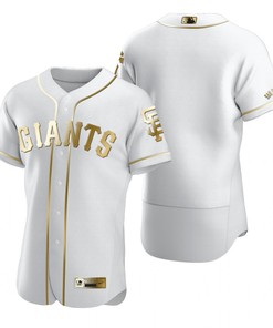 San Francisco Giants Mlb Golden Brandedition White Jersey Gift For Giants Fans