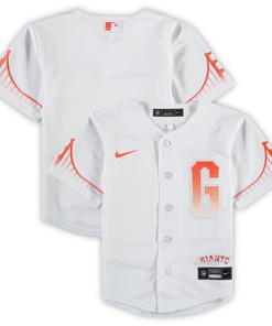 San Francisco Giants Preschool 2021 Mlb City Connect Replica Team Jersey - White Mlb