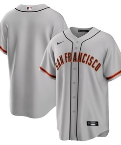 San Francisco Giants Road Replica Team Jersey - Gray Mlb