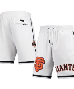 San Francisco Giants Team Logo Shorts - White, Men