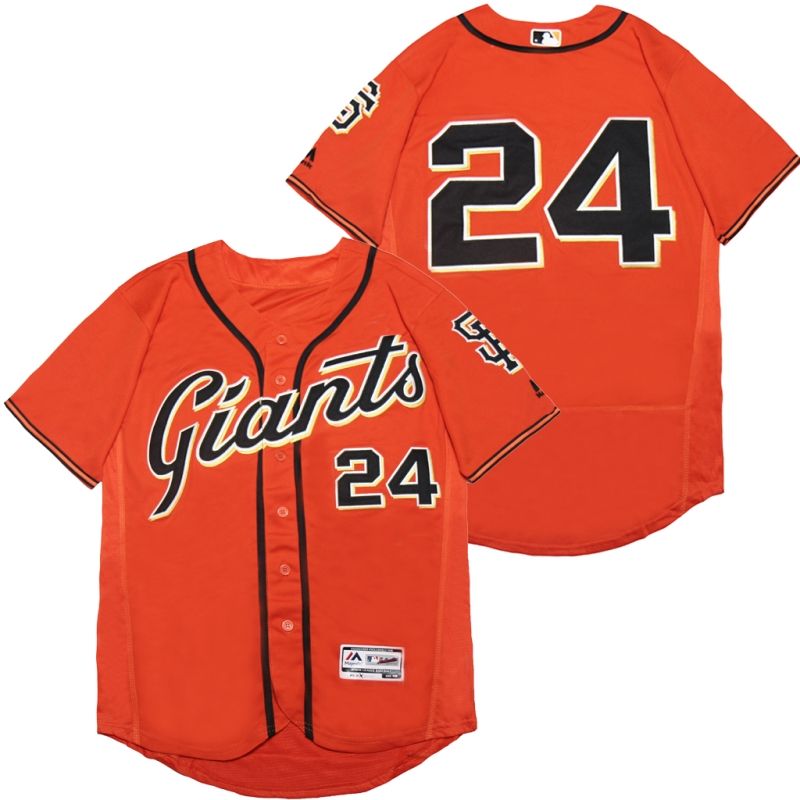 Majestic San Francisco Giants Willie Mays #24 – Gray Sewn Baseball Jersey – New With Tags