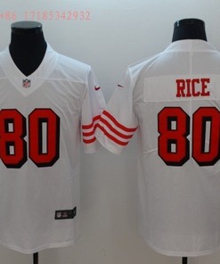 San Francisco Jerry Rice #80 2020 Nfl White Jersey Jersey