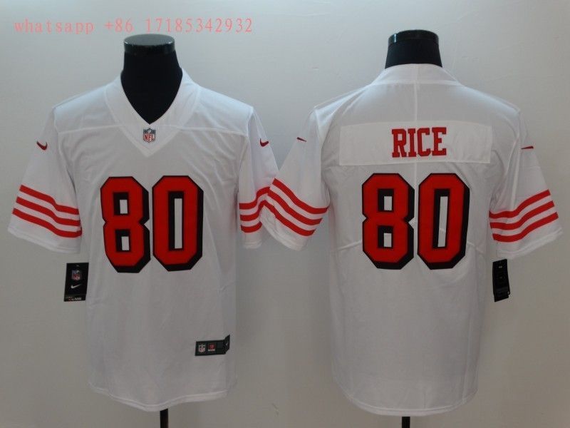San Francisco Jerry Rice #80 2020 Nfl White Jersey Jersey