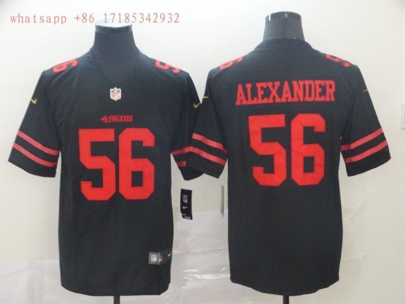 San Francisco Kwon Alexander #56 2020 Nfl Black Jersey Jersey