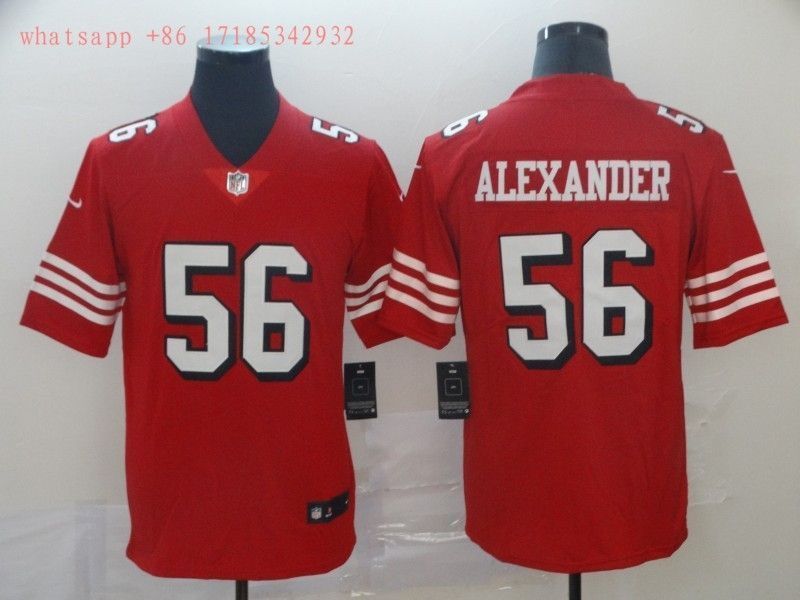 San Francisco Kwon Alexander #56 2020 Nfl Red Jersey Jersey