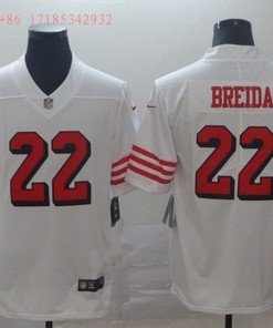 San Francisco Matt Breida #22 2020 Nfl White Jersey Jersey