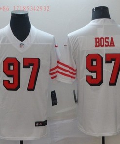 San Francisco Nick Bosa #97 2020 Nfl White Jersey Jersey