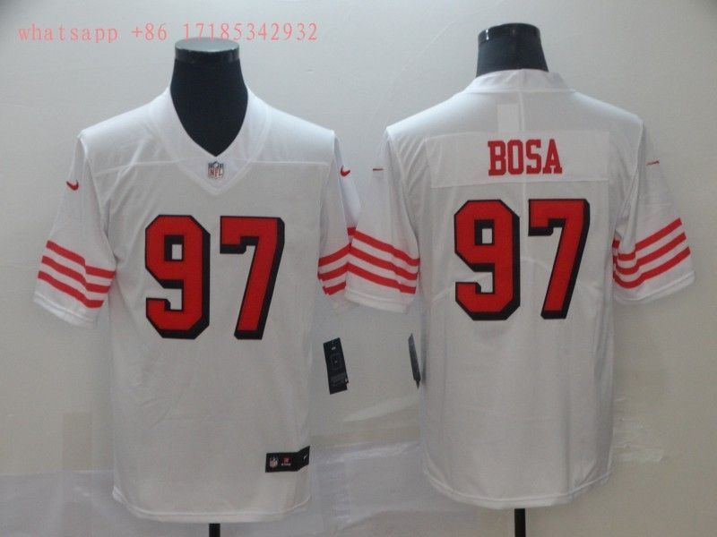 San Francisco Nick Bosa #97 2020 Nfl White Jersey Jersey