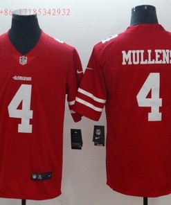 San Francisco Nick Mullens #4 2020 Nfl Red Jersey Jersey