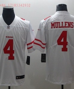 San Francisco Nick Mullens #4 2020 Nfl White Jersey Jersey