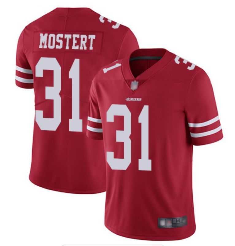 San Francisco Raheem Mostert #31 2020 Nfl Red Jersey Jersey