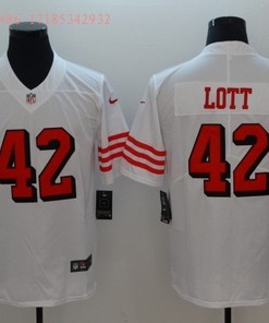 San Francisco Ronnie Lott #42 2020 Nfl White Jersey Jersey