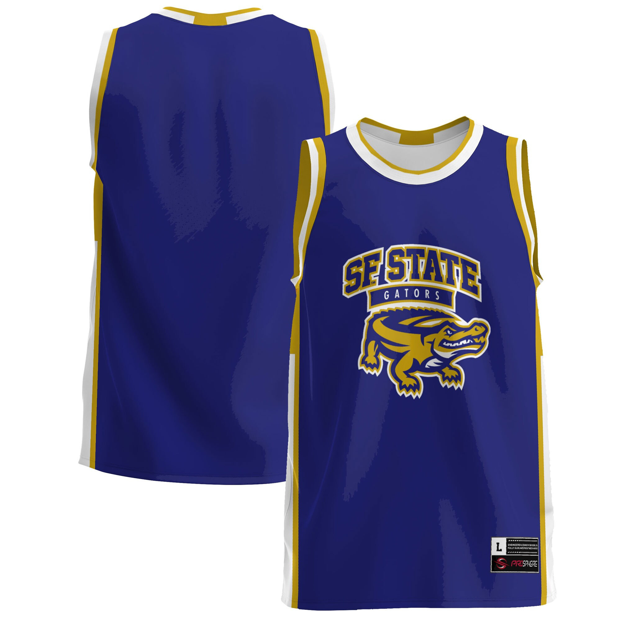 San Francisco State Gators Basketball Jersey - Purple Ncaa