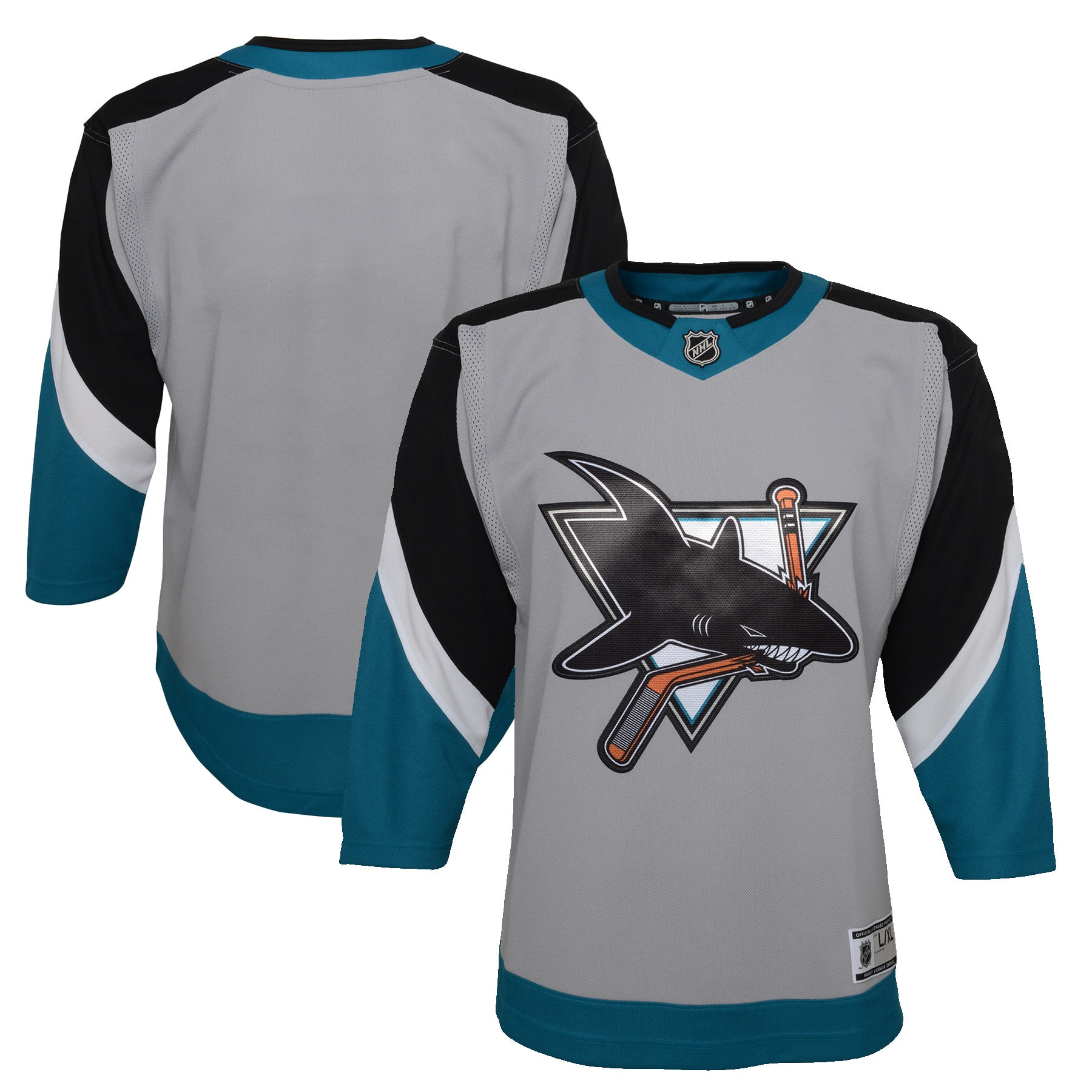 San Jose Sharks 2020/21 Special Edition Premier Jersey - Gray Nhl