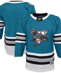 San Jose Sharks 30th Anniversary Premier Jersey - Teal Nhl