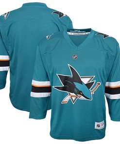 San Jose Sharks Preschool Home Replica Jersey - Teal Nhl
