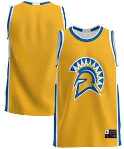 San Jose State Spartans Basketball Jersey - Gold Ncaa