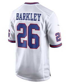 Saquon Barkley 26 New York Giants Alternate Game Jersey - White