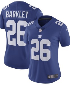 Saquon Barkley 26 New York Giants Women's Vapor Untouchable Limited Jersey - Royal