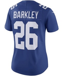 Saquon Barkley 26 New York Giants Women's Vapor Untouchable Limited Jersey - Royal