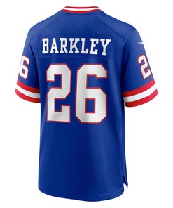 Saquon Barkley New York Giants Classic Player Game Jersey - Royal