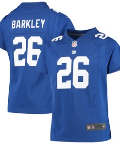Saquon Barkley New York Giants Girls Game Jersey - Royal Nfl