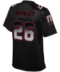 Saquon Barkley New York Giants Nfl Pro Line Womens Pro Line Smoke Fashion Jersey - Black