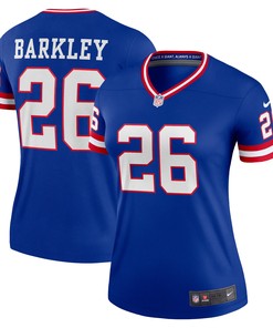 Saquon Barkley New York Giants Womens Classic Player Legend Jersey - Royal Nfl