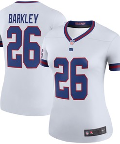 Saquon Barkley New York Giants Womens Color Rush Legend Jersey White Nfl