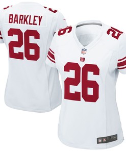 Saquon Barkley New York Giants Womens Game Jersey White Nfl