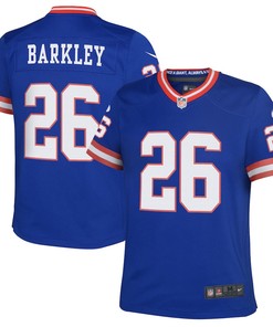 Saquon Barkley New York Giants Youth Classic Player Game Jersey - Royal
