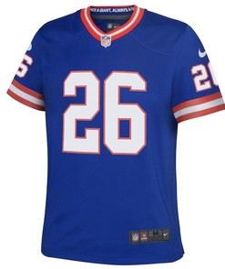 Saquon Barkley New York Giants Youth Classic Player Game Jersey - Royal