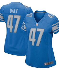 Scott Daly Detroit Lions Womens Game Jersey - Blue Nfl