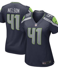Scott Nelson Seattle Seahawks Women's Game Player Jersey - College Navy