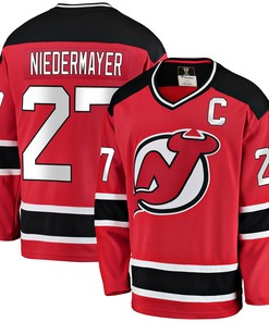 Scott Niedermayer New Jersey Devils Fanatics Branded Premier Breakaway Retired Player Jersey - Red Nhl
