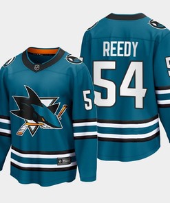 Scott Reedy 54 San Jose Sharks 2022-23 Home The Evolve Teal Jersey