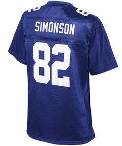 Scott Simonson New York Giants Nfl Pro Line Womens Player Jersey - Royal