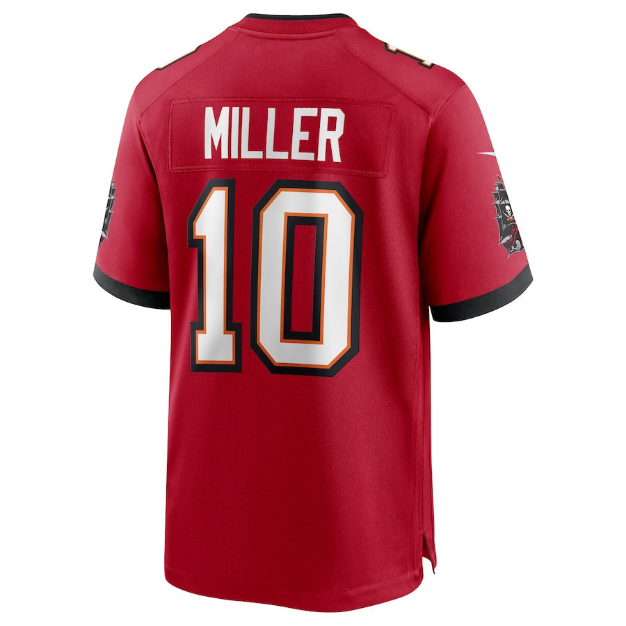 Scotty Miller 10 Tampa Bay Buccaneers Game Jersey - Red