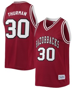 Scotty Thurman Arkansas Razorbacks Original Retro Brand Alumni Commemorative Classic Basketball Jersey - Cardinal Ncaa