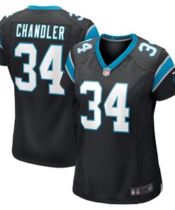 Sean Chandler Carolina Panthers Womens Game Jersey - Black Nfl