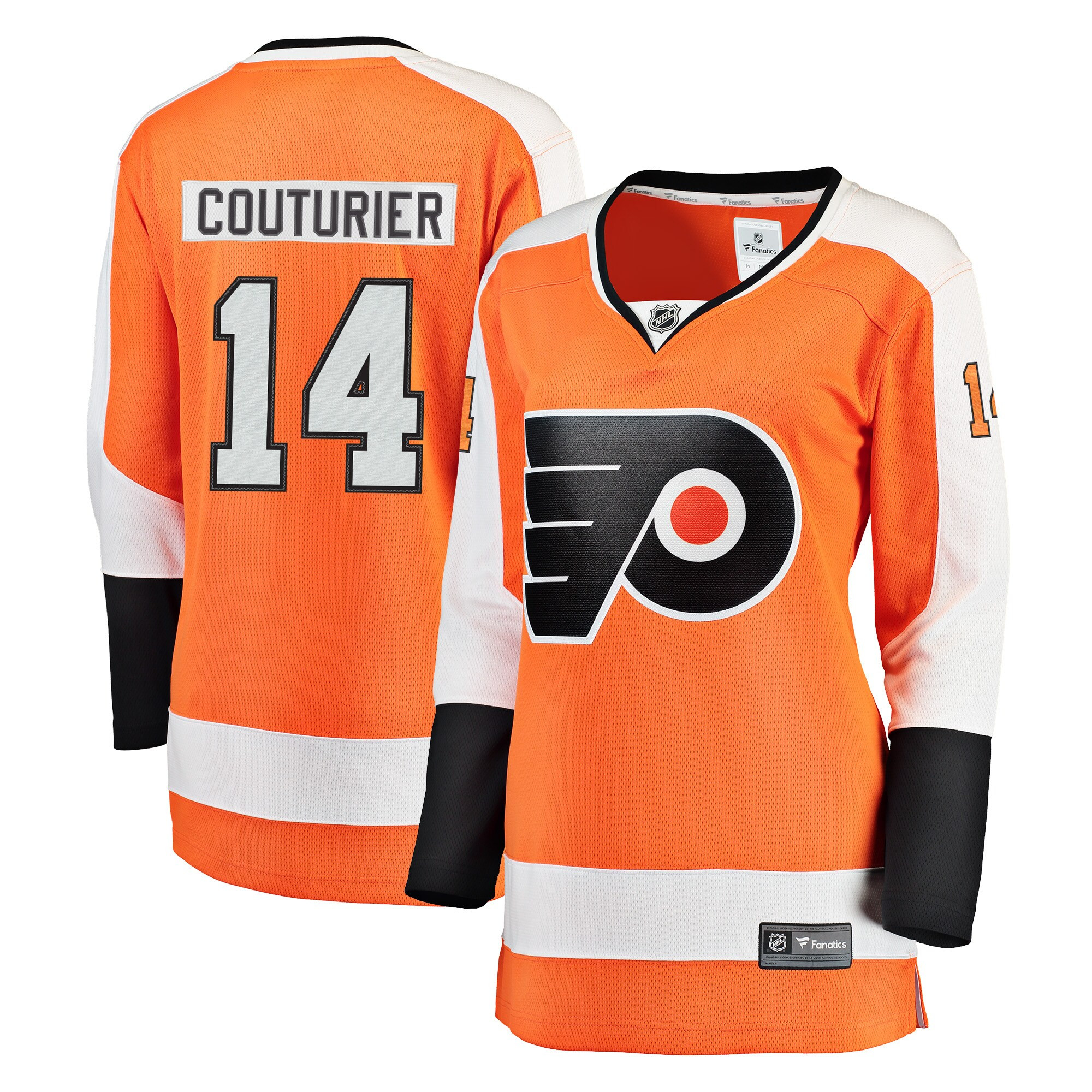 Sean Couturier Philadelphia Flyers Fanatics Branded Womens Breakaway Player Jersey - Orange Nhl