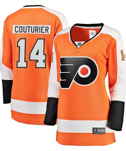 Sean Couturier Philadelphia Flyers Fanatics Branded Womens Breakaway Player Jersey - Orange Nhl