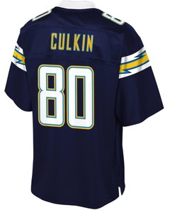 Sean Culkin Los Angeles Chargers Nfl Pro Line Youth Team Color Player Jersey - Navy